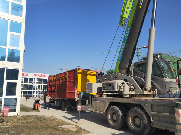 达州发电机出租案例展示